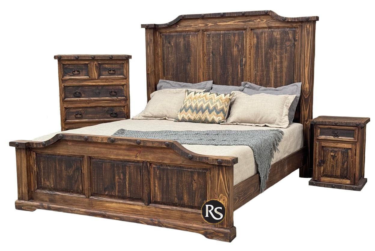 CAMA LUBBOCK RUSTICA KS