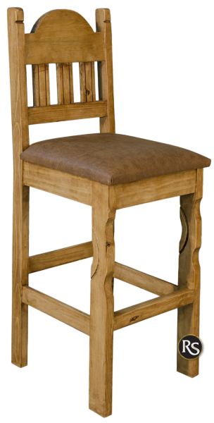 TEXAS STOOL 30" /CUSHIONTOBBACO VINYL 
