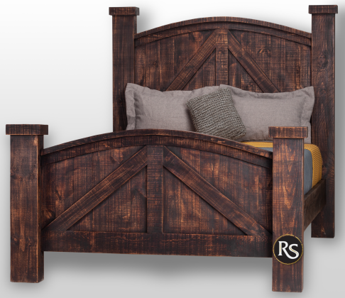 CAMA RANCHO CURVA Q.S