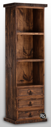 LIBRERO TOALLERO RUSTICO