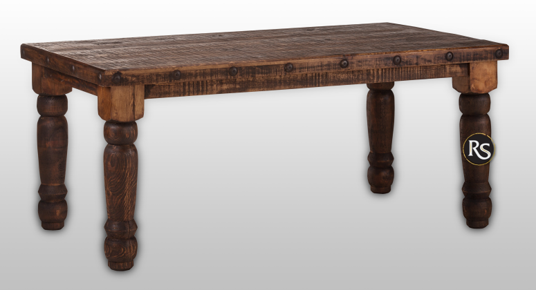 MESA 6 FT PONDEROSA RUSTICA