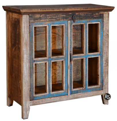 36" CURIO CABINET 4 DOORS 
