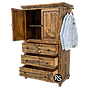 COMODA ALTA LAREDO RUSTICA