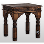 RUSTIC INDIAN END TABLE 
