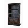 HACIENDA BOOKCASE WITH DOORS 
